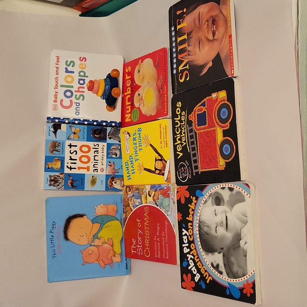 Assorted Hard Baby Books